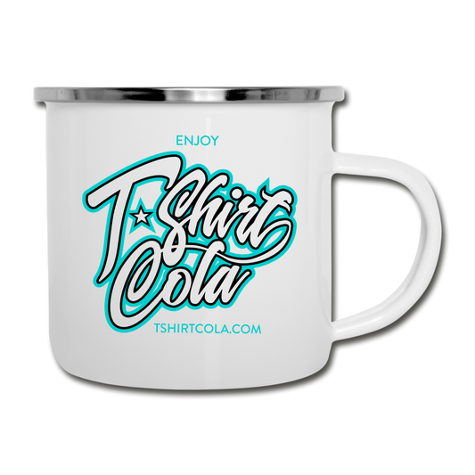 TC Stainless Steel Camper Mug - white