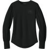 MM1019 - Women’s Stretch Jersey Long Sleeve Blouson Top