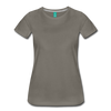 Women’s Premium T-Shirt - asphalt gray