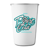 TC Stainless Steel Pint Cup - white