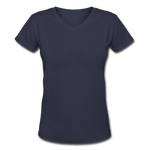 Women's V-Neck T-Shirt - navy