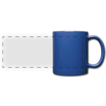 Full Color Panoramic Mug - royal blue