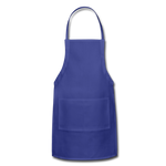 Adjustable Apron - royal blue