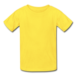 Hanes Youth Tagless T-Shirt - yellow