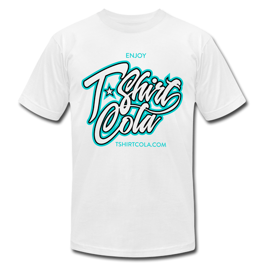 T-Shirt Cola - Minty - white