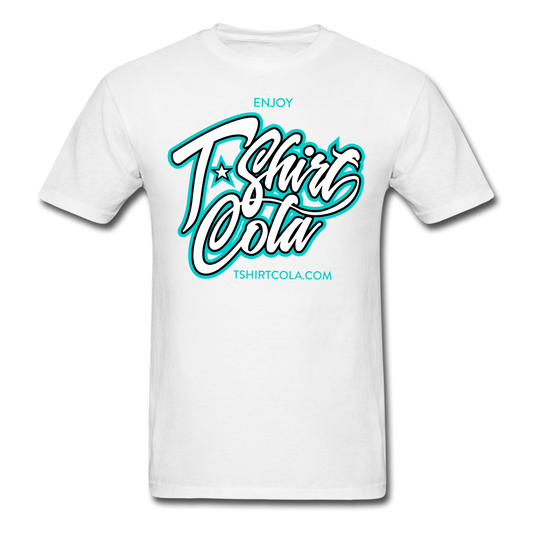 T-Shirt Cola - Minty Too - white
