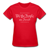 We The People Tee - red