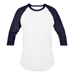 Baseball T-Shirt - white/navy