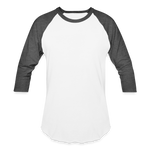 Baseball T-Shirt - white/charcoal