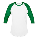 Baseball T-Shirt - white/kelly green