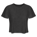 Women's Cropped T-Shirt - deep heather