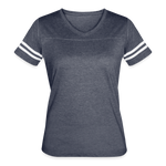 Women’s Vintage Sport T-Shirt - vintage navy/white